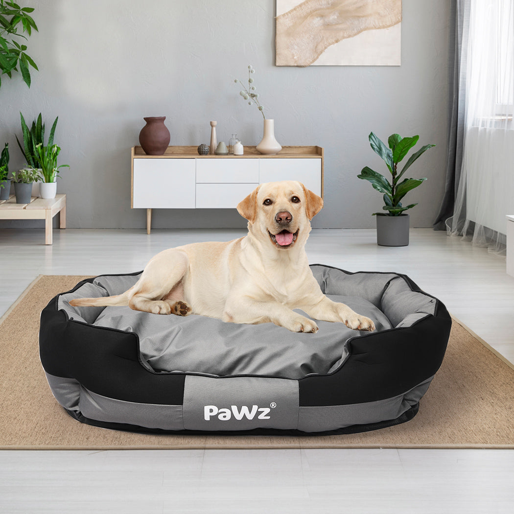 Waterproof Pet Dog Calming Bed Memory Foam Orthopaedic Removable Washable L