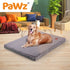 Pet Bed Foldable Dog Puppy Beds Cushion Pad Pads Soft Plush Black XL