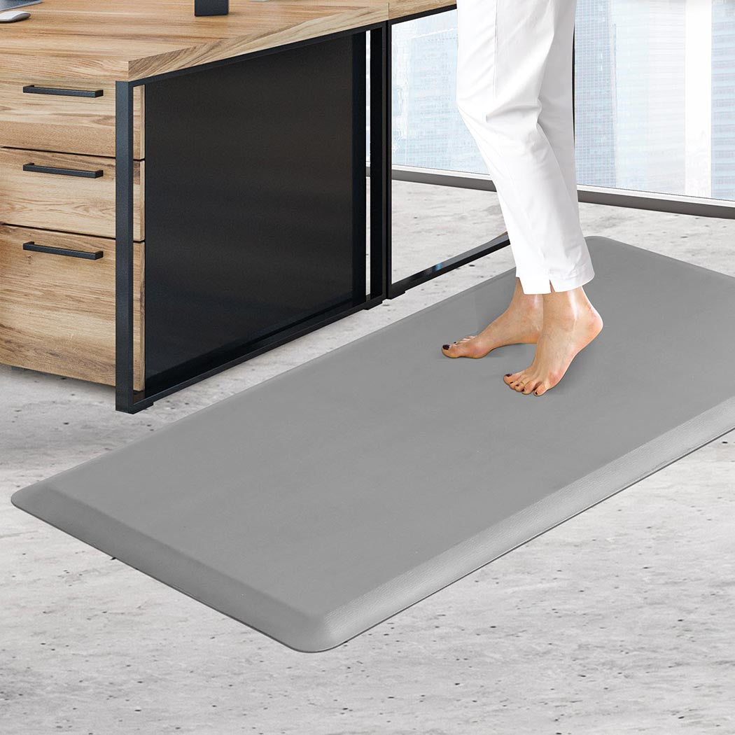 Anti Fatigue Mat Standing Desk Rug Kitchen Home Office Foam Grey 51x99