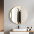 Wall Mirror Bathroom Makeup Mirrors Large Round Vanity  Decor Frame 70cm