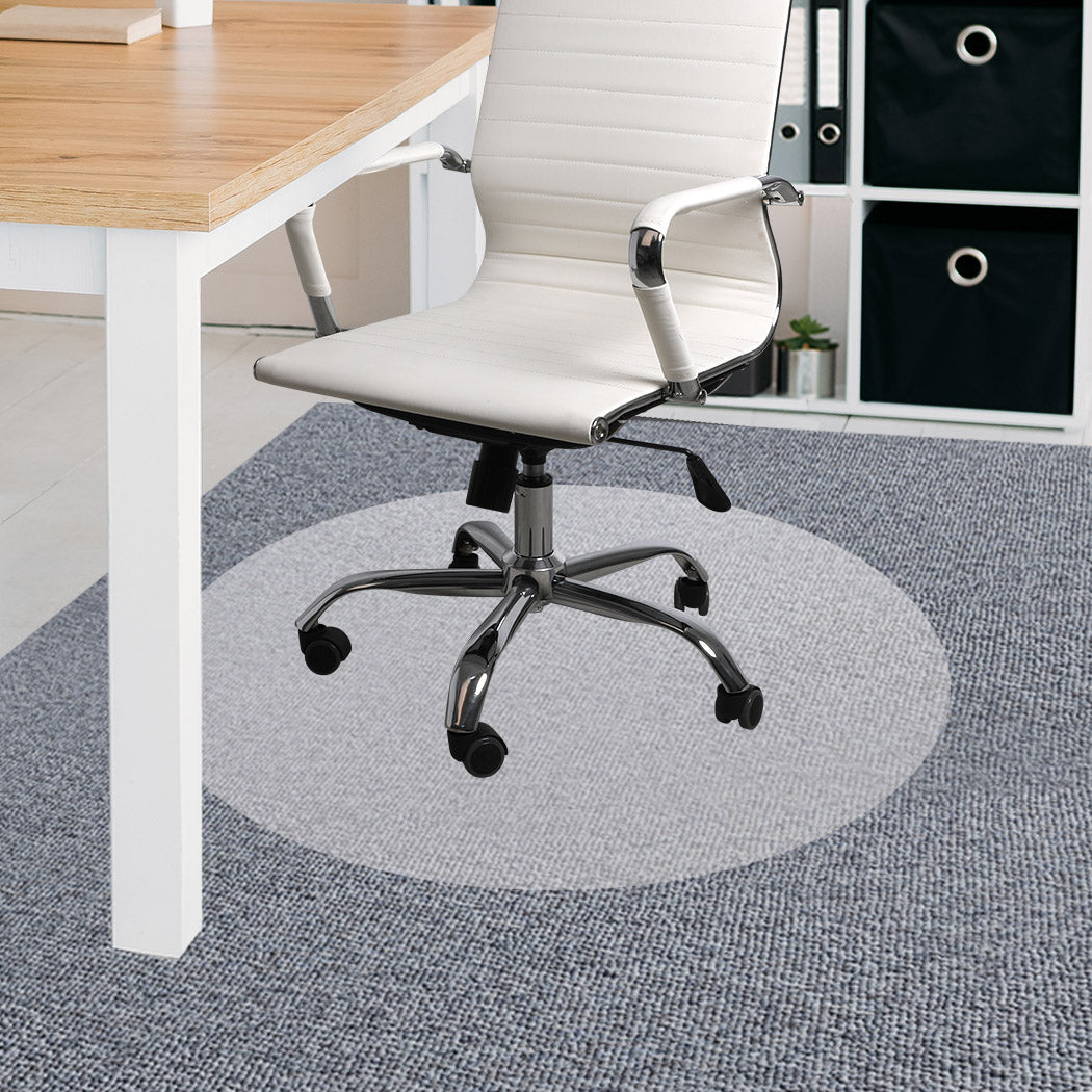 Chair Mat Round Hard Floor Protectors PVC Home Office Room Computer Mats