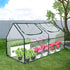 Greenhouse Flower Garden Shed PVC Cover Frame Film Tunnel Green House