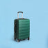 20" Luggage Suitcase Trolley Travel Packing Lock Hard Shell Green