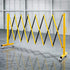 Expandable Portable Safety Barrier With Castors 350cm Retractable Isolation Fence