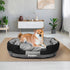 Waterproof Pet Dog Calming Bed Memory Foam Orthopaedic Removable Washable M