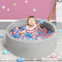 Kids Balls Pit Baby Ocean Play Foam Pool Barrier Toy Padding Child Grey