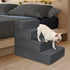 Dog Stairs Ramp Portable Climbing Washable Removable Cover 4 Steps Large