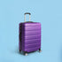 24" Luggage Suitcase Trolley Travel Packing Lock Hard Shell Purple