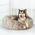 Pet Beds Dog Cat Soft Warm Kennel Round Calming Nest Cave AU Coffee XXL