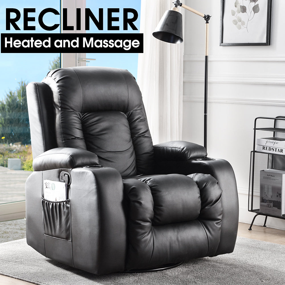 Electric Massage Chair Zero Gravity Chairs Recliner Full Body Back Neck