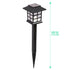 6x LED Solar Power Garden Landscape Path Lawn Lights Yard Lamp Outdoor Lighting